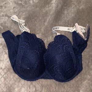 Victoria's Secret Deep Blue Lace Bra